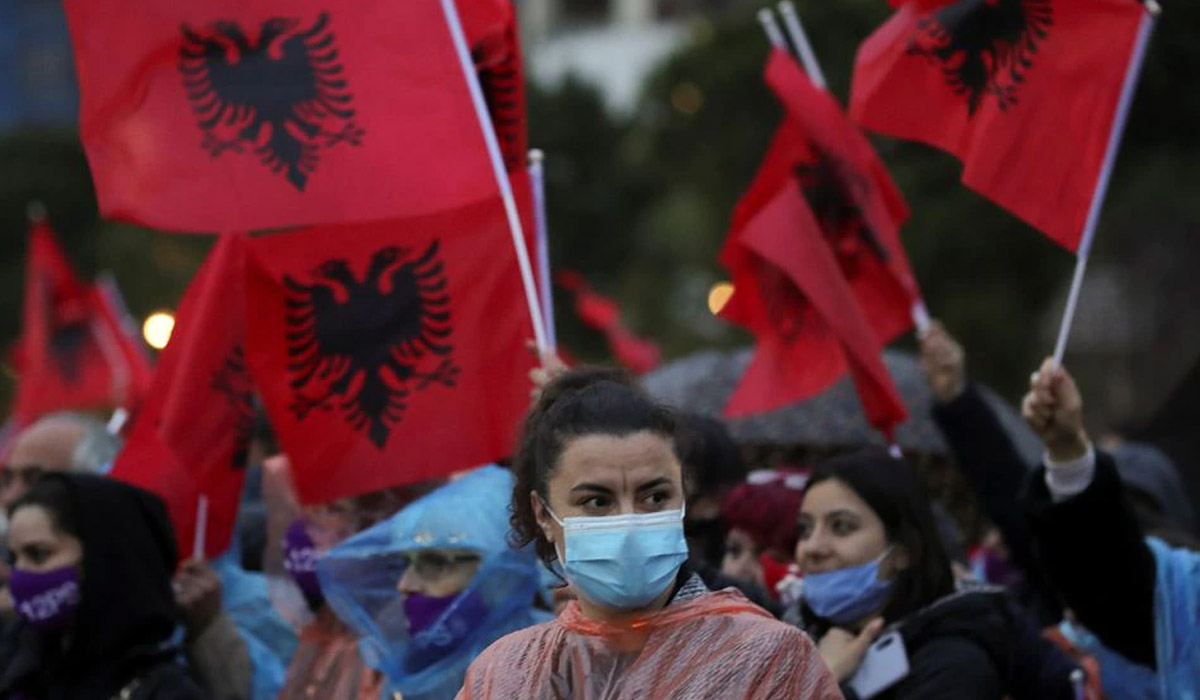 Albania votes in its first female dominated government